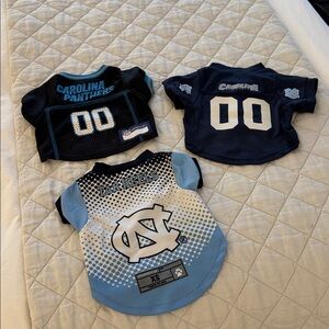 NC Athletic Pet Jerseys - Set of 3